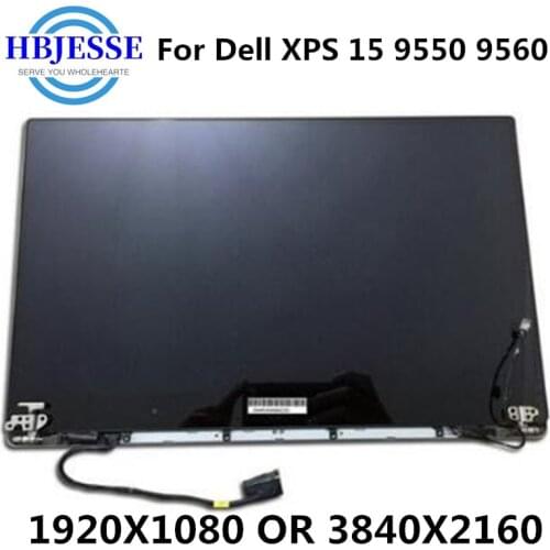 Original 15.6" LCD Screen Touch screen Assembly for XPS 15 9550 9560 M5510 touch lcd screen Assembly UHD 3840x2160 FHD 1920