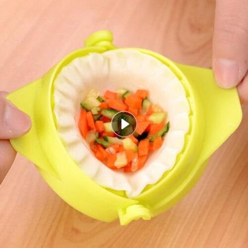 Dumplings Mold Home Kitchen Plastic Pressing Rapid Prototyping Pie Pastry Mold Kitchen New Type Gadget Tools Supplies Plastic