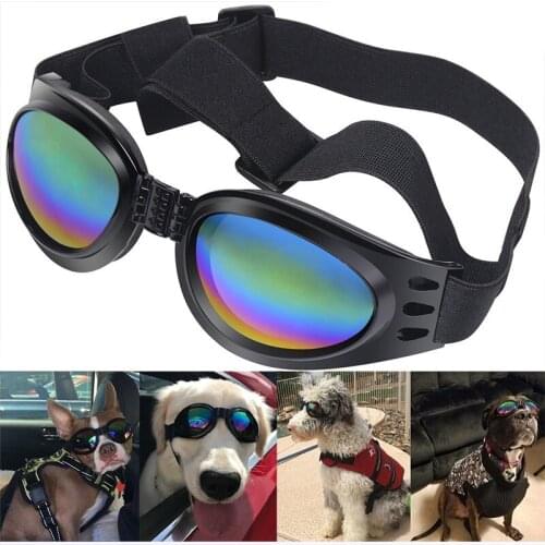 Pet Glasses Windproof Rainproof Sunglasses Collapsible Glasses For Medium Large Dog Uv Protection Sunglasses Cat Dog Accessories