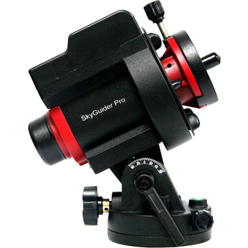 IOptron SkyGuider Pro portable deep space photography of astral astronomy on large Star field equatorial instrument