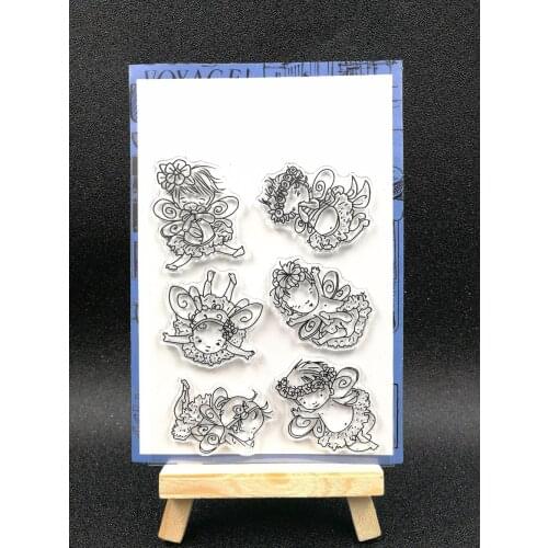 Cute baby Transparent Clear Silicone Stamp/Seal for DIY scrapbooking/photo album Decorative clear stamp sheets A1180