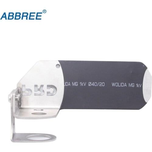 ABBREE Mobile Radio Antenna Clip Mount Bracket for TOYOTA LAND CRUISER PRADO stainless steel Antenna Theftproof Security Holder