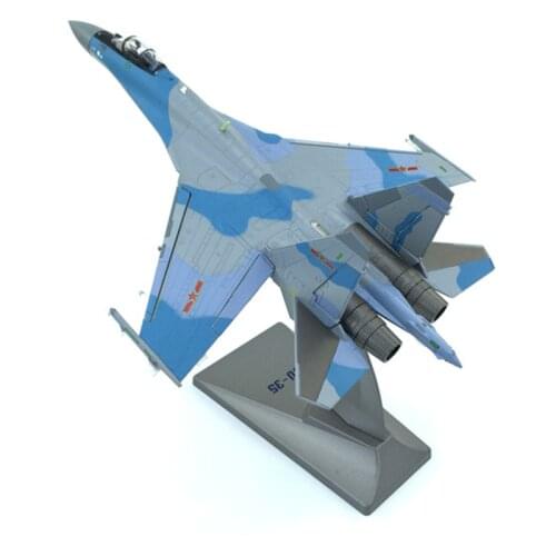 1:72 Scale 31 CM Fighter Model Su35 Su-35 alloy material airplane jet Military Model