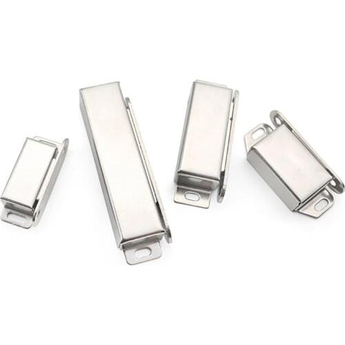 1 Set Strong Magnetic Door Closer Cabinet Door Catches Latch Furniture Doors Magnet Stop Cupboard Ultra Thin