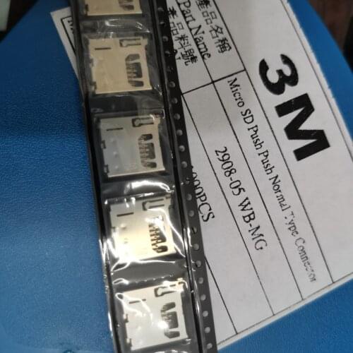1PCS 2908-05WB-MG 3M Memory USB Socket Connector Available From Stock