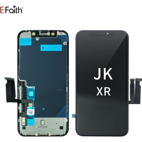 10Pcs EFaith Pantalla AAA+++ OLED IPhone XR Incell LCD Screen Display Replacement With 3D Touch Digitizer Assembly True Tone