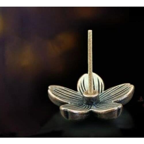 200pcs Cherry Blossom Sakura Flowers Pattern Incense Burner Stick Holder Incense Base Plug Home Decoration