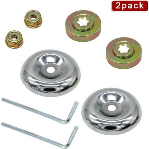 2021 Trimmer Brush CutterLawnmower Blade Adapter Nut Fixing Kit Universal Lawnmower Metal Gearbox Blade Replacement Accessories