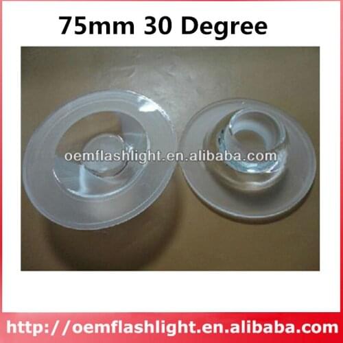 75mm 30 Degree COB LED Lens - 1 Piece