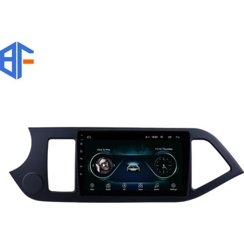 BF 2.5D IPS Touch Screen Car Radio FM Quad Core Android 1GB+16GB for KIA PICANTO Morning LHD 2011-2014 HD 1080P