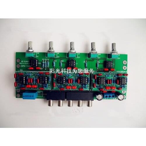 2/3/4 Way Range Active Crossover Two Three Four Range Frequency Divider With Power Supply Board