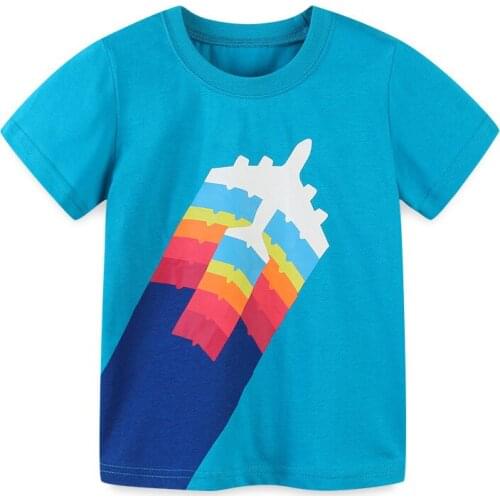 Bambino 2021 New Tees of Children 2-7 Years Cartoon Pure Cotton T shirt for Kids Boys Tops Clothing Baby Clothes Child Costume