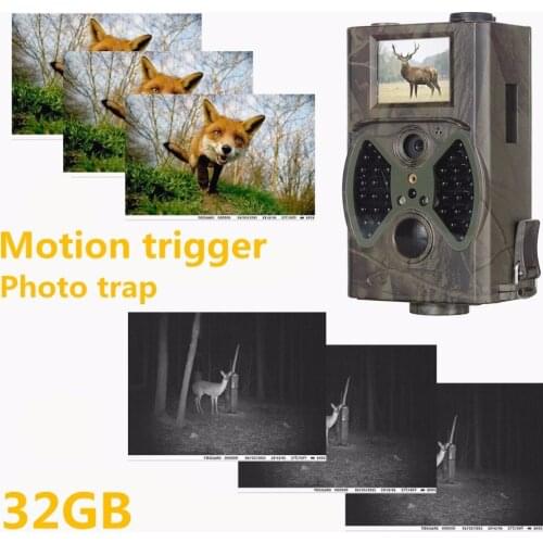 HC-300A Trail Camera Hunting Trap night vision12MP 1080P Wild Surveillance Photo IP54 Waterproof 32GB Trail Scouting animal