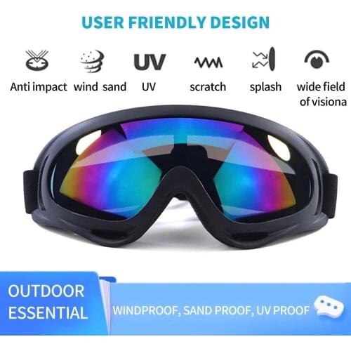 Uv Ski Goggles Snowboard Goggles For Men Women Anti Fog Mountain Bike Motorcycle Goggles For Youth And Kids