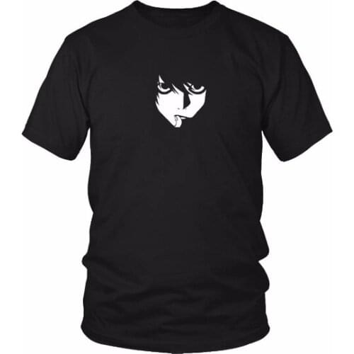 100% Cotton Print Mens Summer Death Note Shirt - Death Note Shirts for Men or Women - Death Note Tee Shirts Tee Shirt