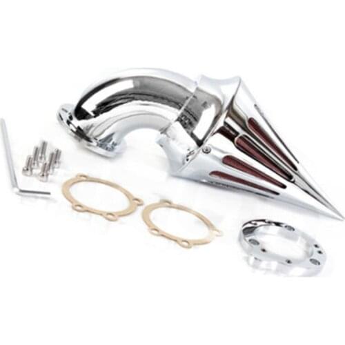 Custom Chrome Motorcycle Spike Air Filter Intake Cleaner Kit For Harley Sportste 1200 Touring
