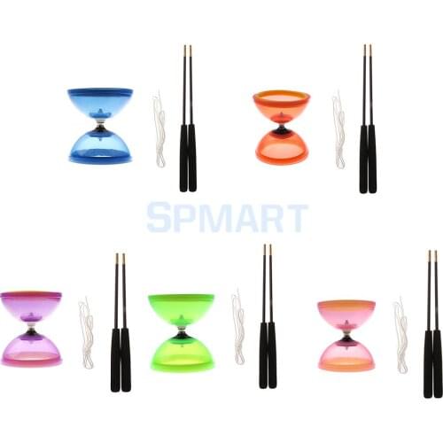 High Performance Diabolo Professional Chinese Yoyo with Handsticks & Strings Juggling Toys Sport Hobbies Classic Toys