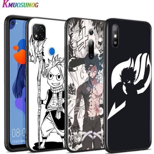 Silicone Cover Fairy Tail Comic For Xiaomi Redmi 9T 9 9C 9A 9AT 9i 8 8A 7 6 Pro 7A 6A 5 5A 4X Plus Phone Case