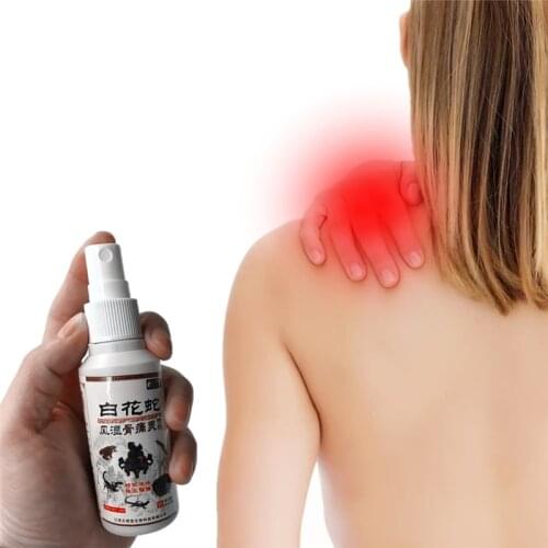 Traditional Herbal Medicine Analgesic Ointment Boady Massage Essential Oils Acupuncture Backache Legs Ached Medicated Spray 80ml