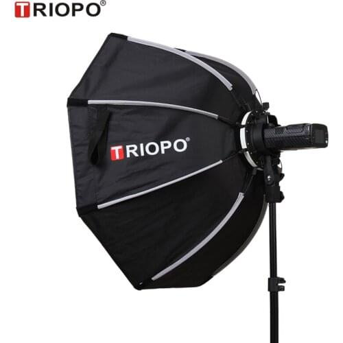 Triopo min 65cm SOFTBOX universal for Godox V1 & Triopo F1-200/250 ROUND FLASH