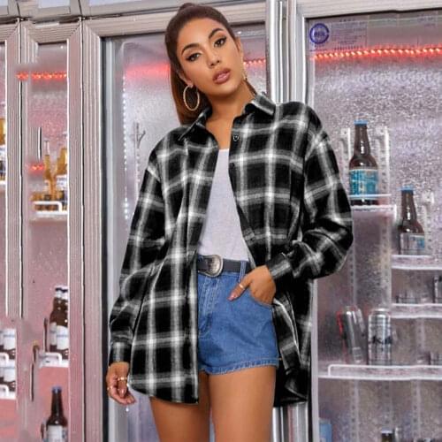 Женские рубашки в клетку Venlilulu China At AliExpress