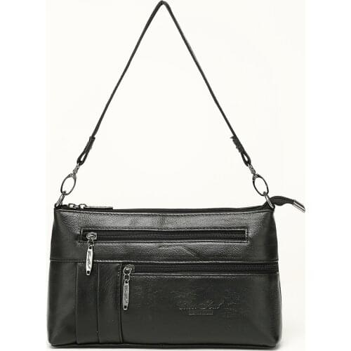 Handbag Clutch Purse Female Totes Luxury Genuine Leather Crossbody Bags for Women Fashion Ladies Shoulder Messenger Bag