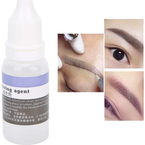 15ml Permanent Makeup Pigment Removal Liquid Microblading Error Correction Agent Eyebrow Supply Eyelashes Tattoo Supplies