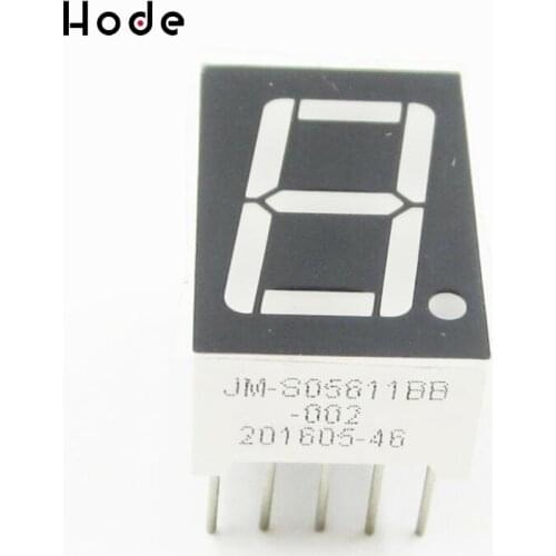 10PCS 0.56" 7 Segment Blue LED Display 1 Digit Common Anode