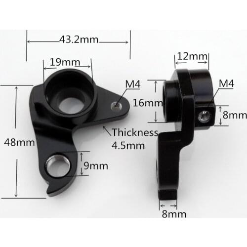 2pcs Bicycle Frame gear derailleur hanger dropout For quadro mtb Carbon EPS full suspension carbon mountain bike frame 29er 27.5