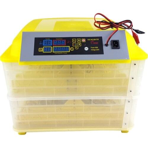 HHD 112 Egg Incubator Automatic Farm Hatchery Machine Large Capacity 12V And 220V Brooder Smart Incubator For Chick Quail Duck