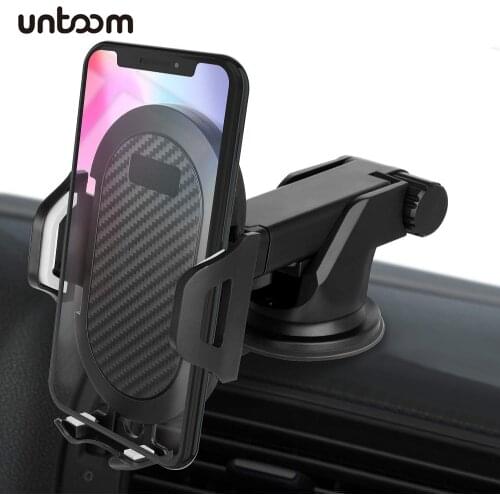 Windshield Dashboard Car Phone Holder for iPhone Xs Max Xr X 8 7 in Car Mount Phone Stand for Samsung S9 S8 Xiaomi GPS Universal