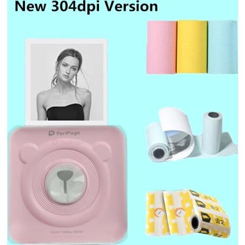 GOOJPRT New! 304dpi Peripage Mini Photo Bluetooth Pocket Photo Printer Imprimante for Mobile Phone Android iOS Kids Ladies Gifts