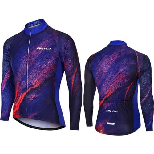 Mieyco Lightweight Sports Top Pro Race Fit Long Sleeve Cycling Jersey Jaquetas Breathable Maillot Ciclismo BMX Camiseta Hombre