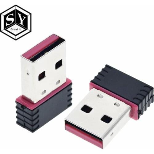 MT7601 Mini USB Wifi Adapter 802.11n Antenna 150Mbps USB Wireless Receiver Dongle Network Card External Wi-Fi For Desktop Laptop