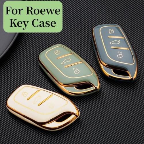 Soft TPU Car Remote Key Case Cover Holder Shell For MG ZS EV MG6 EZS HS EHS 2019 2020 Roewe RX5 i6 i5 RX3 RX8 ERX5 Accessories