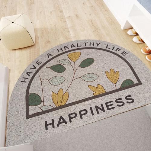 Non-slip Door Mat Carpet Bathroom Mat Kitchen Mat Custom Pattern Hallway Entrance Door Mat Household Large DIY Floor Mats Carpet