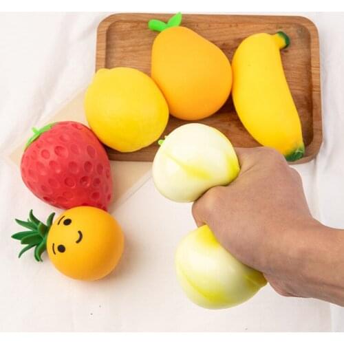 New Colorful Cute Fidget Toys Globble Anti-Stress Pressure Ball Child Sticky Balls Soft Stuffed Sensory Various Styles Figet Toy