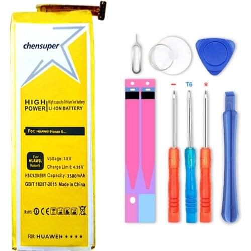 NEW 3500mAh HB4242B4EBW Battery for Huawei honor 6 H60-L01 H60-L02 H60-L11 H60-L04