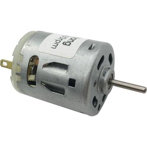 R365 Electric Mini Micro DC High Speed Hot Air Gun Motors 12V 24V 12000RPM For DIY Toy Car Fan Vacuum Cleaner Hair Dryer Motors