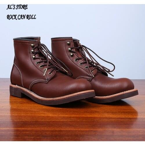 ROCK CAN ROLL Men's Motorcycle Boots