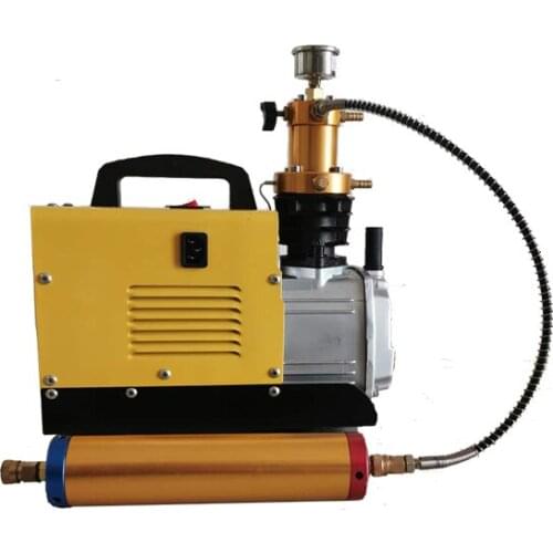 Diving Breathing High Pressure Air Pump 30mpa Electric Air Pump 40mpa Small Air Pump Single Cylinder Water Cooling