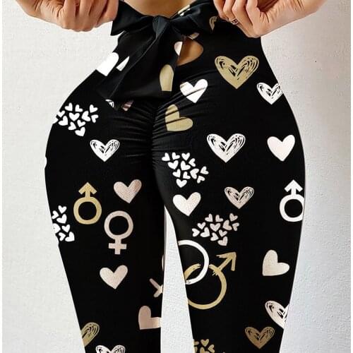 2021 Womens Tights Yoga Pants Women Seamless Bow High Waist Leggings Breathable Fitness Push Up Gym Clothing Girl Yoga Pant