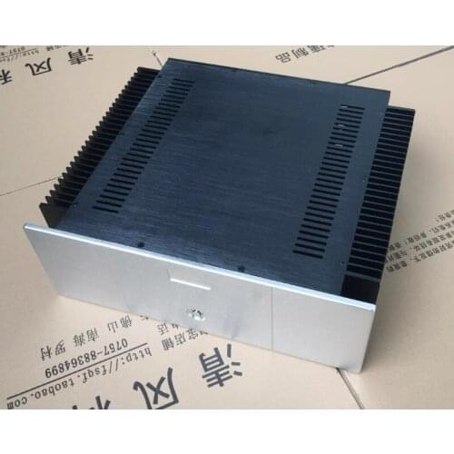 430*150*371MM All Aluminum Amplifier Chassis Enclosure DIY Box 4315 Extended Version Small A Power Amplifier Case Shell