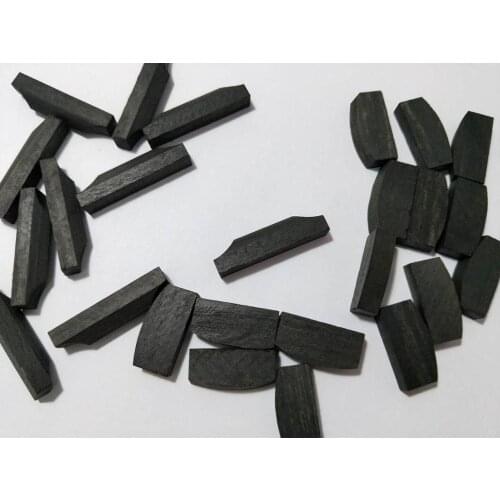 8 PCs ebony Violin parts violin saddles and violin nuts all 4/4
