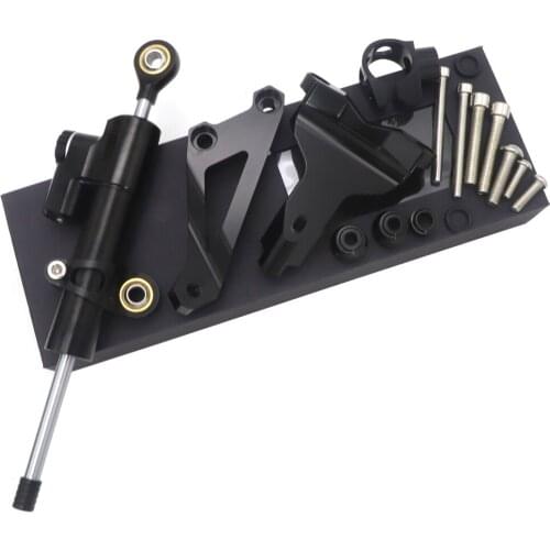 CNC Aluminium Steering Stabilizer Damper Mounting Bracket For 2013-2018 Duke 125 200 390 2015 2014 Duke125 Duke390 Duke200