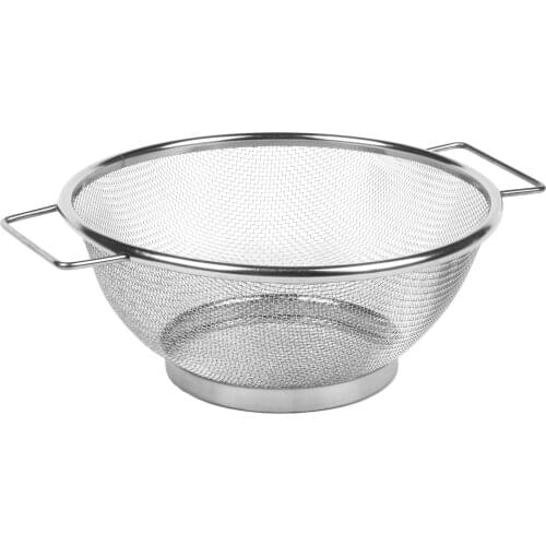 Stainless Steel Fine Mesh Strainer Bowl Drainer Vegetable Sieve Colander Sifter