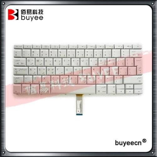 White A1260 A1226 A1211 Arabic AR Language Keyboard 15.4" For Macbook Pro Arabia Keyboards Original Replacement