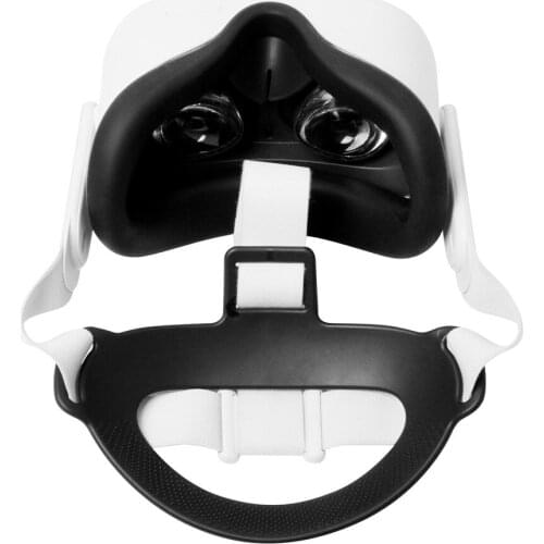 TPU Head Cushion Comfortable Headband for Oculus Quest 2 VR Headset Soft Fixing Head Strap Pad Accessories