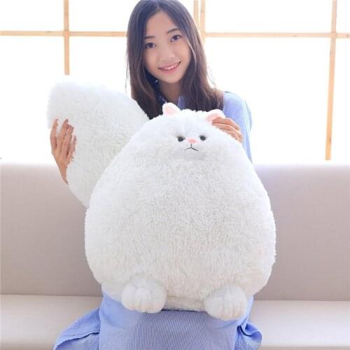 Fluffy Cat Plush Toys Persian Cat Stuffed Dolls Soft Pillow Stuffed Animal Peluches Dolls Baby Kids Toys Christmas Gifts