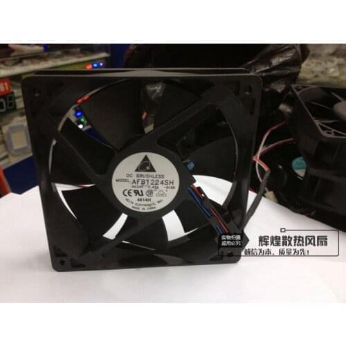 Brand new DELTA AFB1224SH 12025 12CM 24V 0.42A 3PIN cooling fan